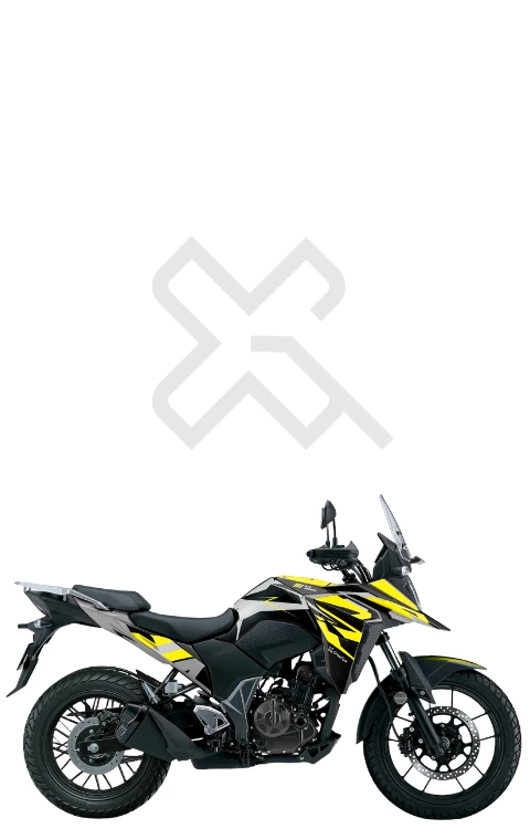 RR Edition Full Body Sticker Compatible with V Strom 250 | Made in Premium Gloss Vinyl with FPF (Fade Protection Film), Waterproof, Precut Sticker, Pack of 1 Compatible with Both Side